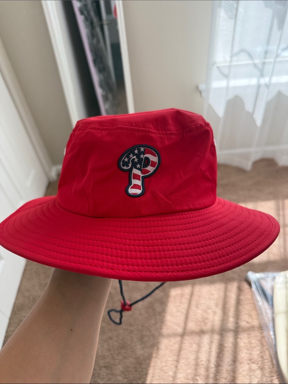 Phillies miller lite bucket hat